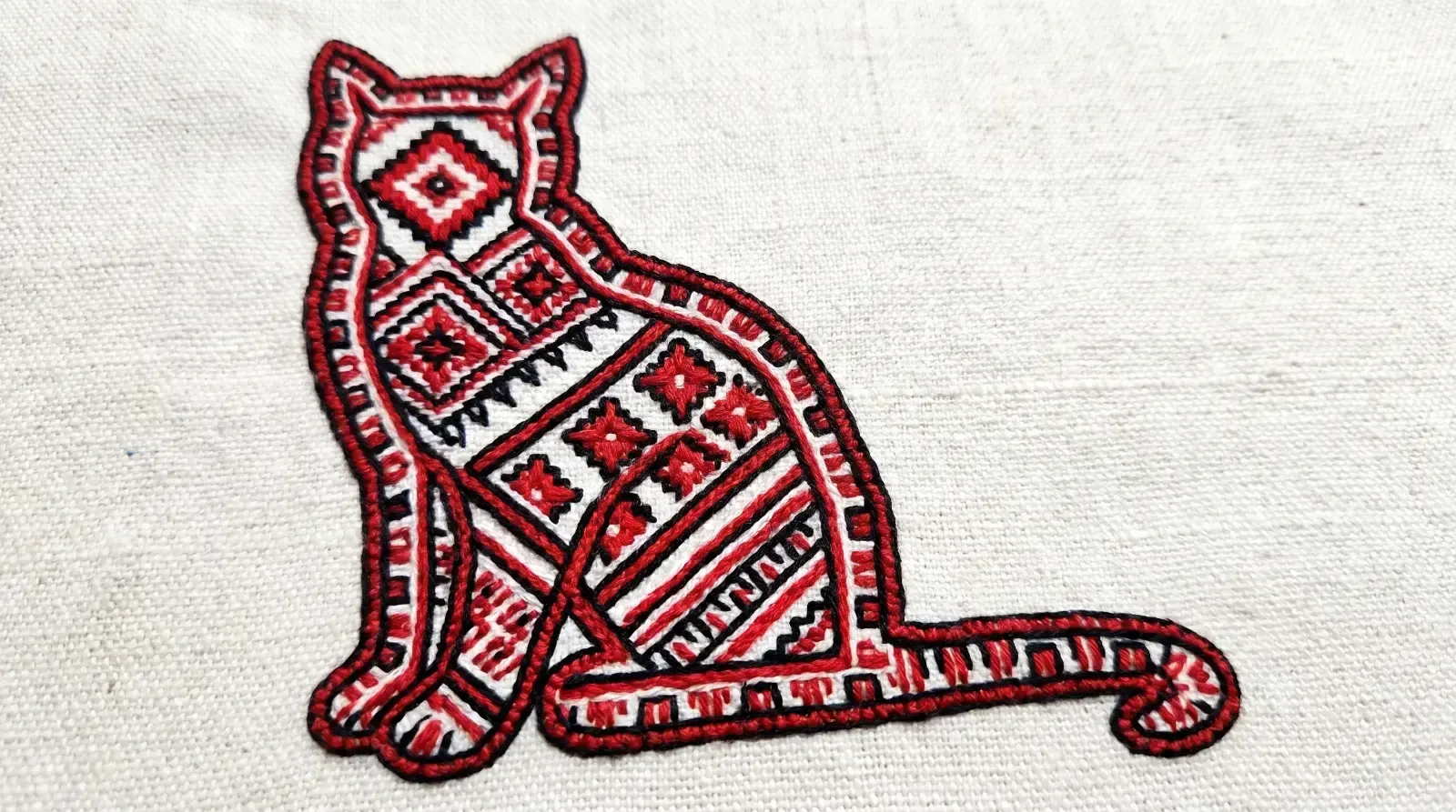 Toda embroidery / Pukhoor, пример 1