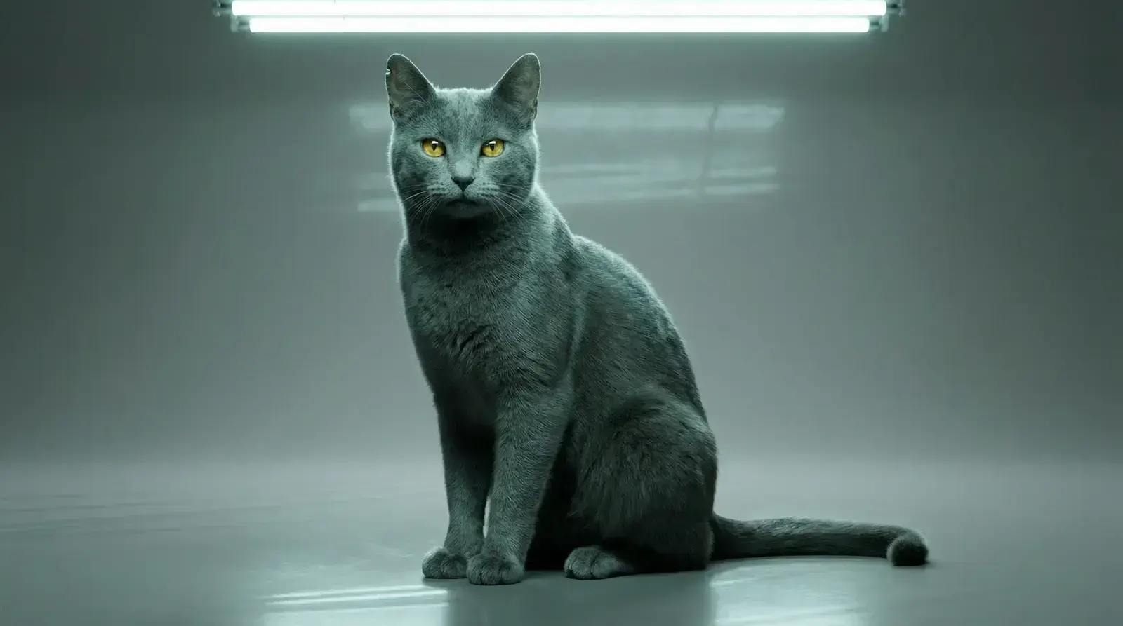 fluorescent light, пример 1