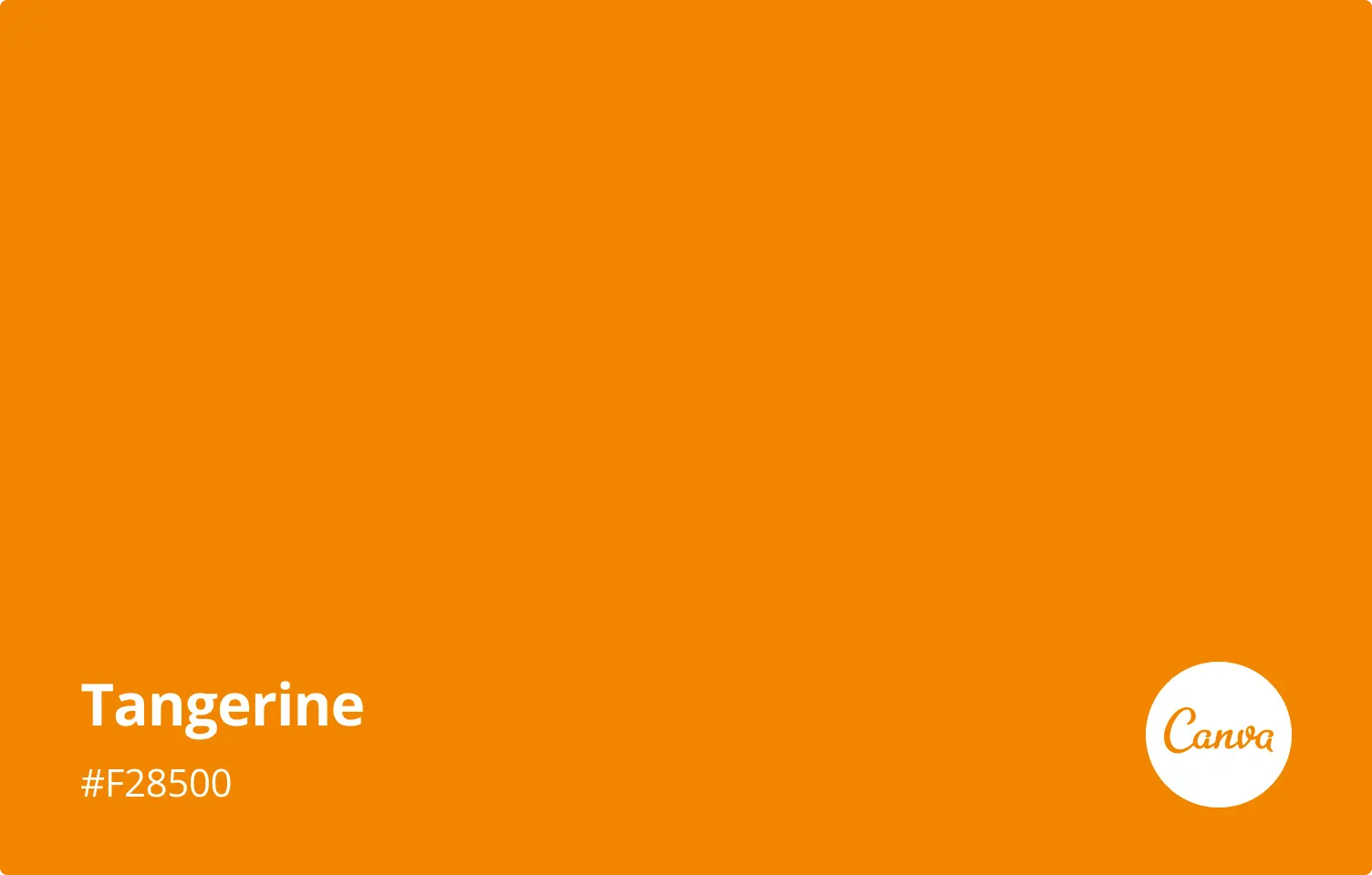 Tangerine, пример 1