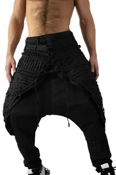 Drop-crotch pants, пример 3
