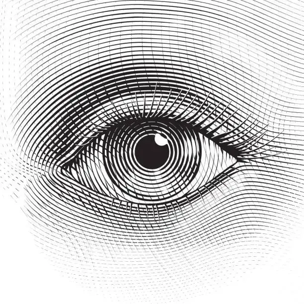 Engraving shading, пример 2