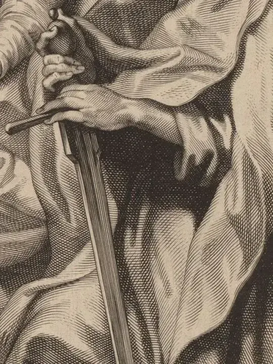 Engraving shading, пример 4