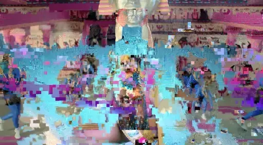 Datamosh, пример 3
