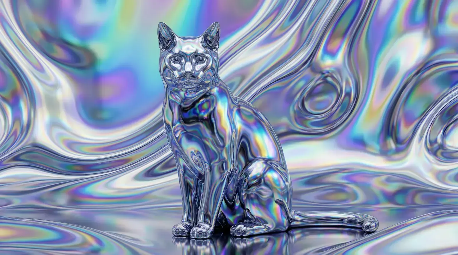 Iridescent Chromatic Flow, пример 1