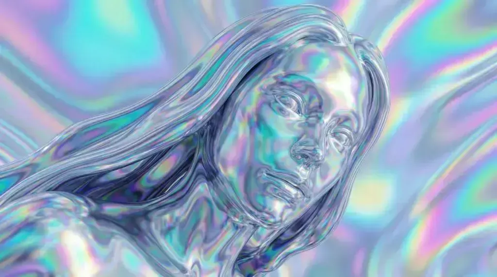 Iridescent Chromatic Flow, пример 4