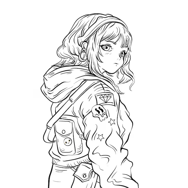 line art, пример 4