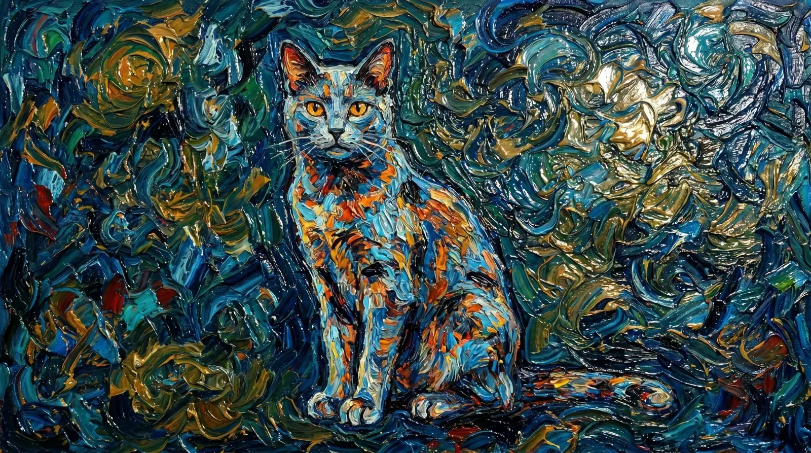 Vibrant Impasto, пример 1
