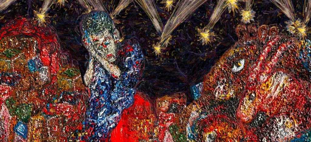 Vibrant Impasto, пример 2