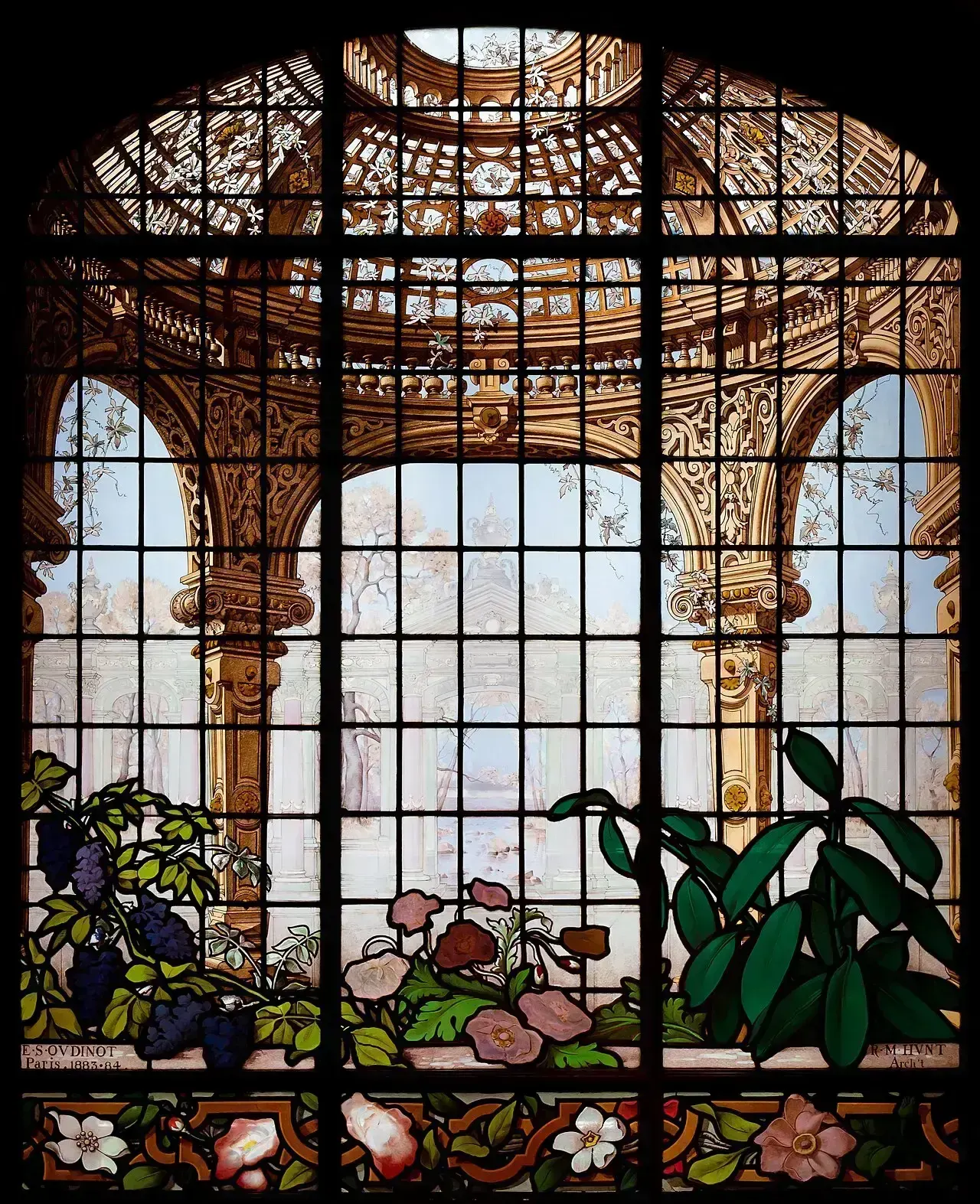 stained glass, пример 3