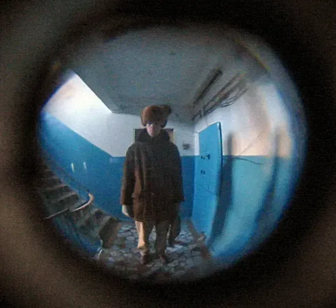 peephole view, пример 3
