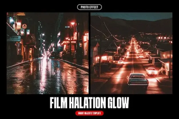 Halation, пример 3