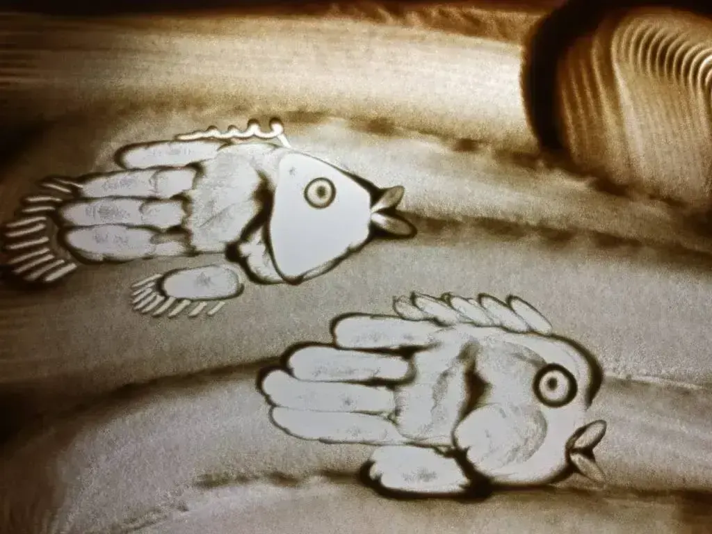 Dynamic Sand Art, пример 2