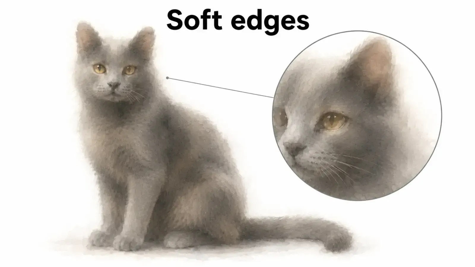 Soft edges, пример 1