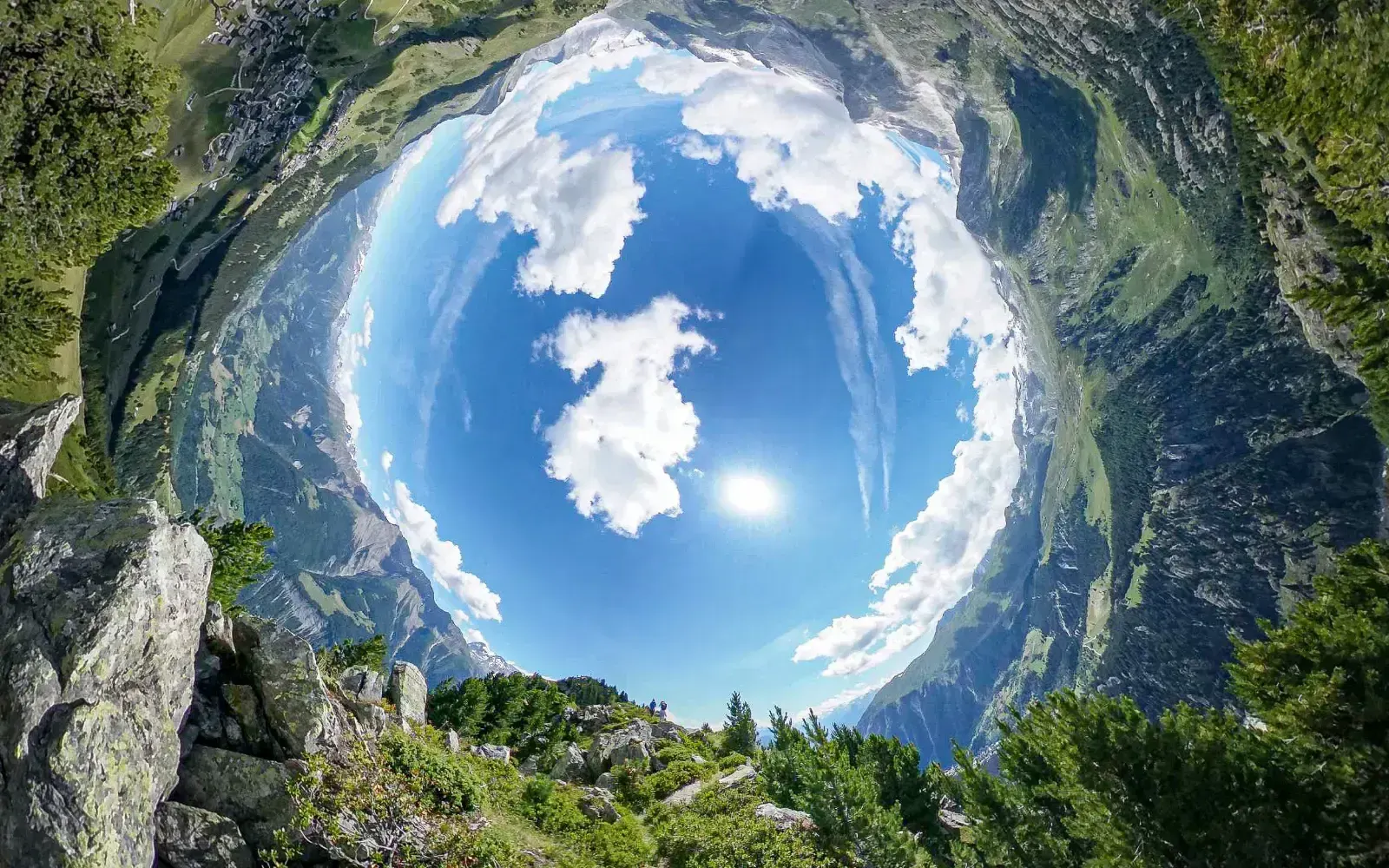 inverted tiny planet, пример 3