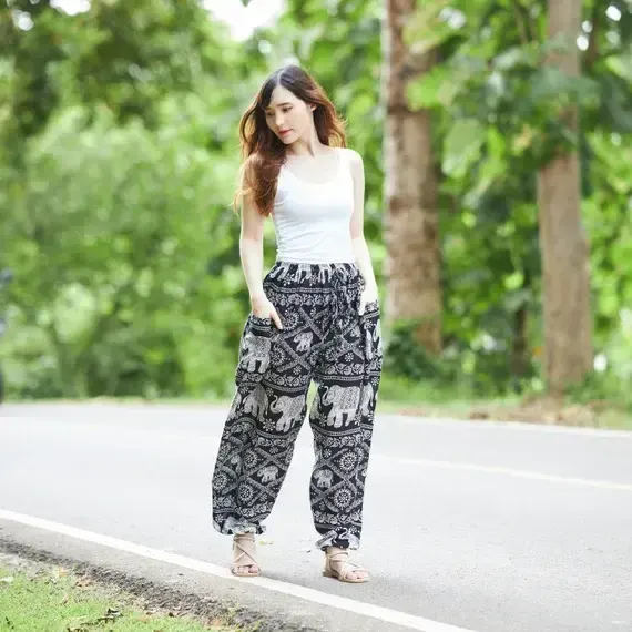 boho pants, пример 4