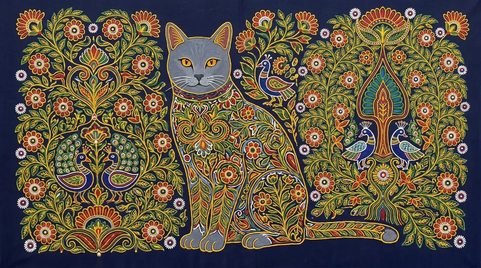 Rogan art, пример 1