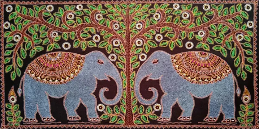 Rogan art, пример 3