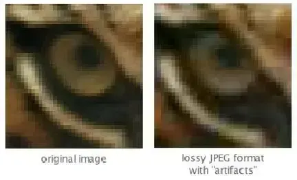 JPEG Blocking, пример 2