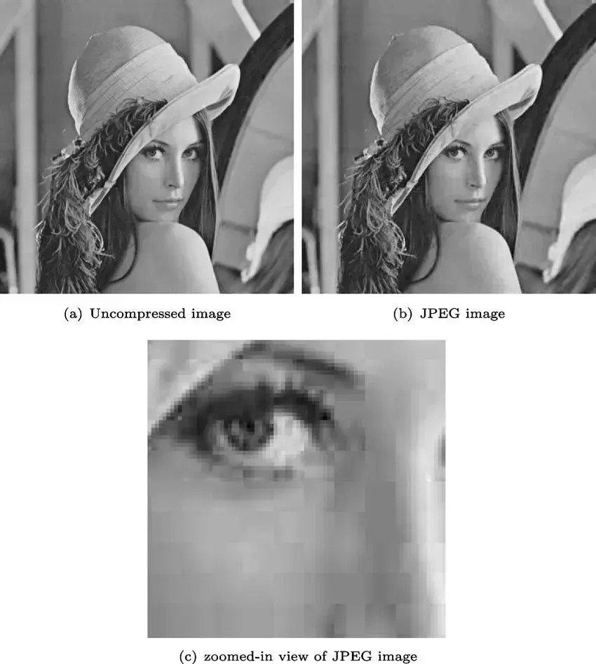 JPEG Blocking, пример 4