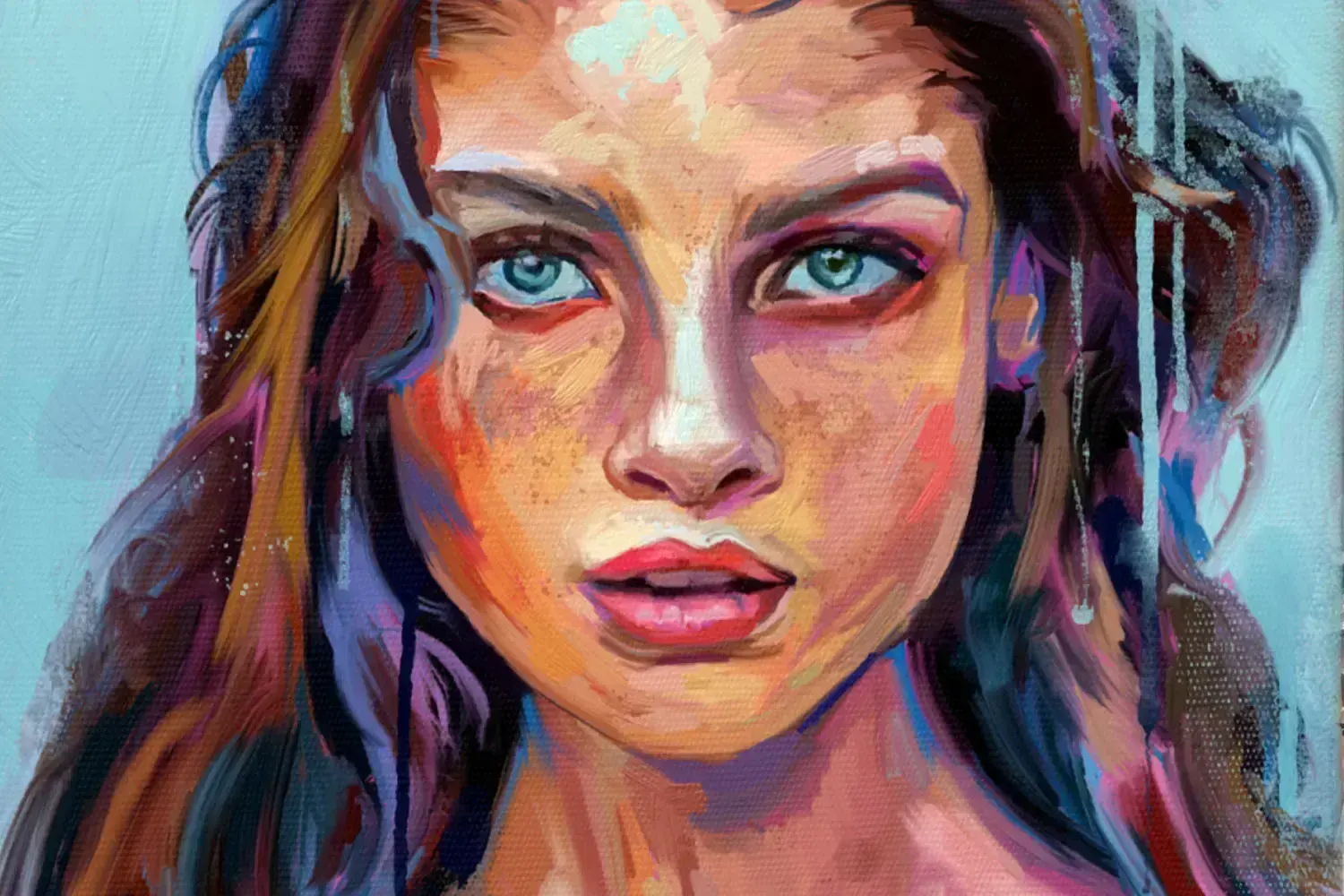 Vibrant color, пример 3