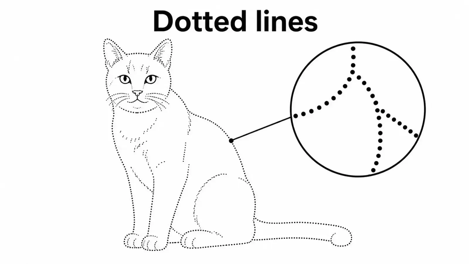 Dotted lines, пример 1