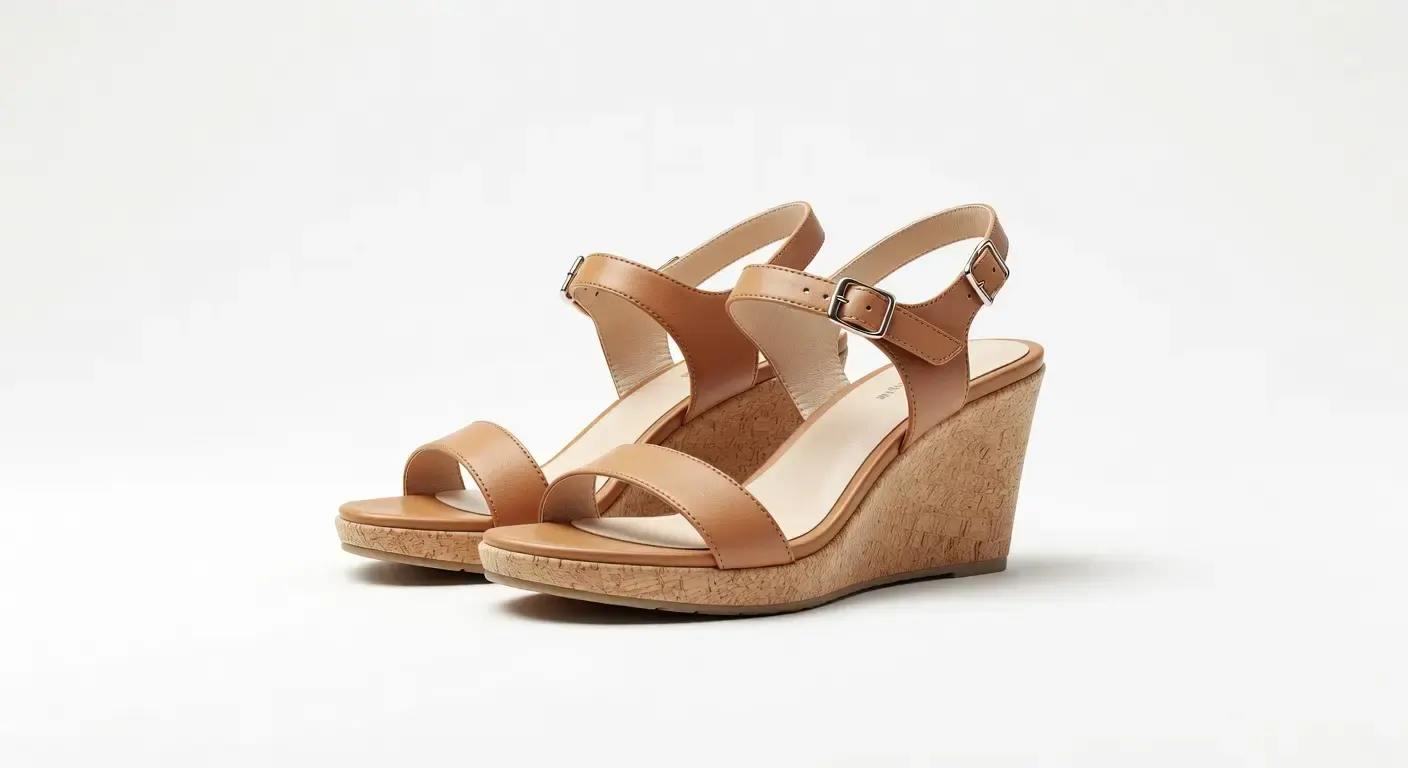 wedge sandals, пример 1