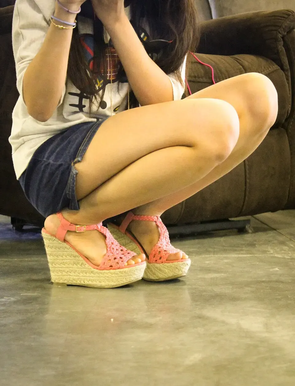 wedge sandals, пример 2