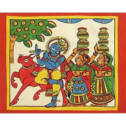 Phad painting, пример 6