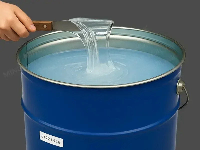 clear silicone, пример 3