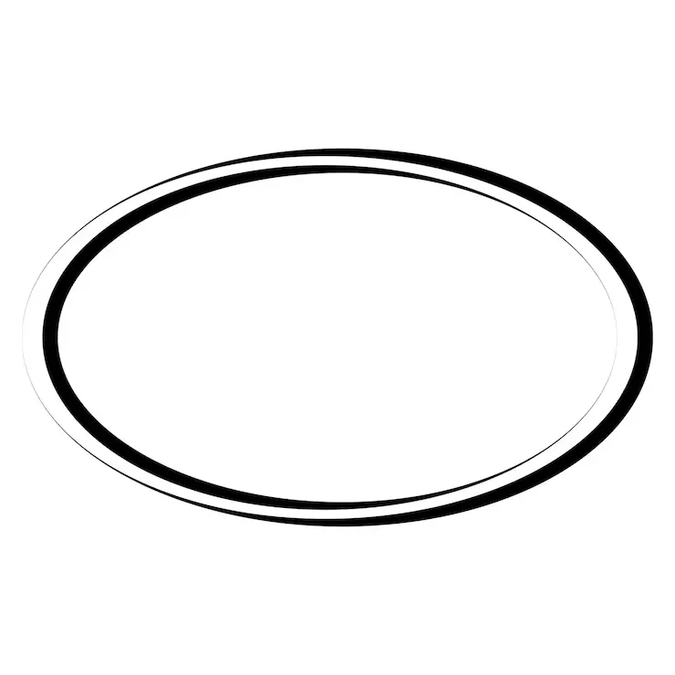 Oval, пример 1