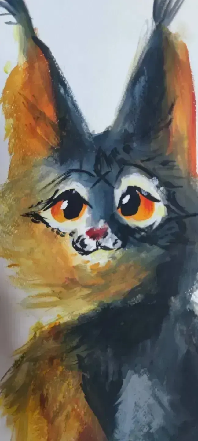 Gouache, пример 2