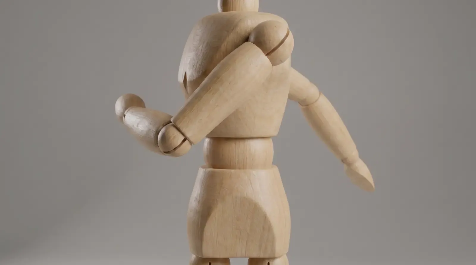 torso twisted left, пример 1