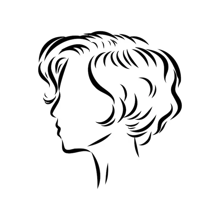 tapered outline, пример 2