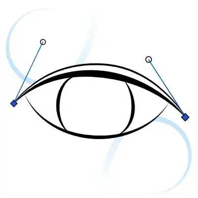 tapered outline, пример 3