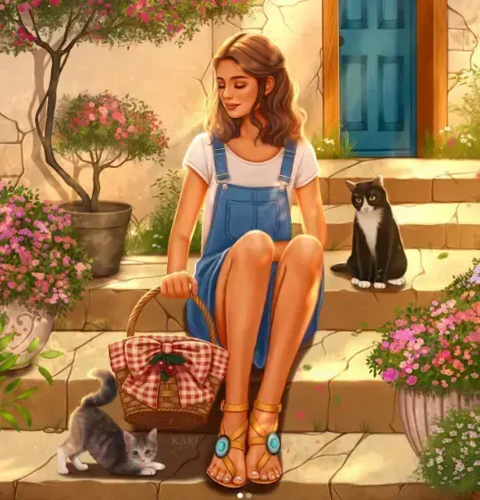 Warm Light, пример 3