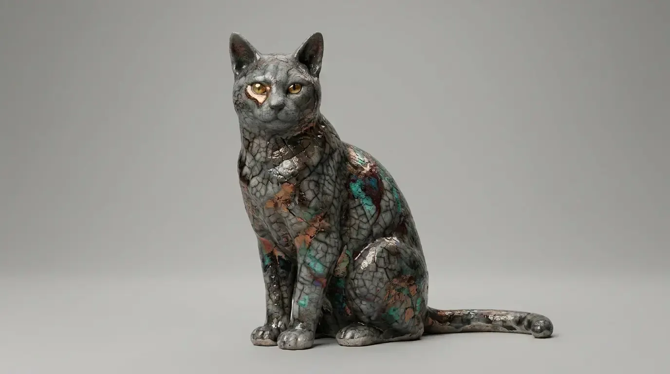raku ceramic, пример 1