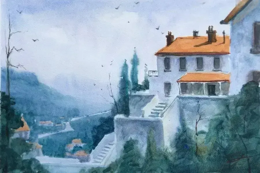 Watercolor, пример 2