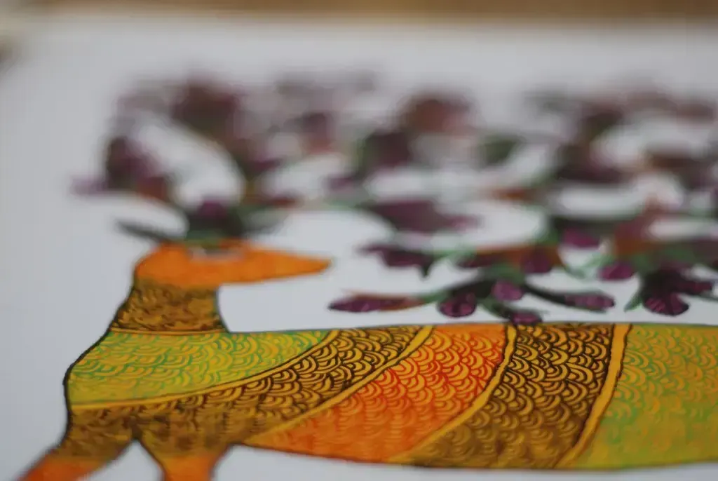 Gond art, пример 2