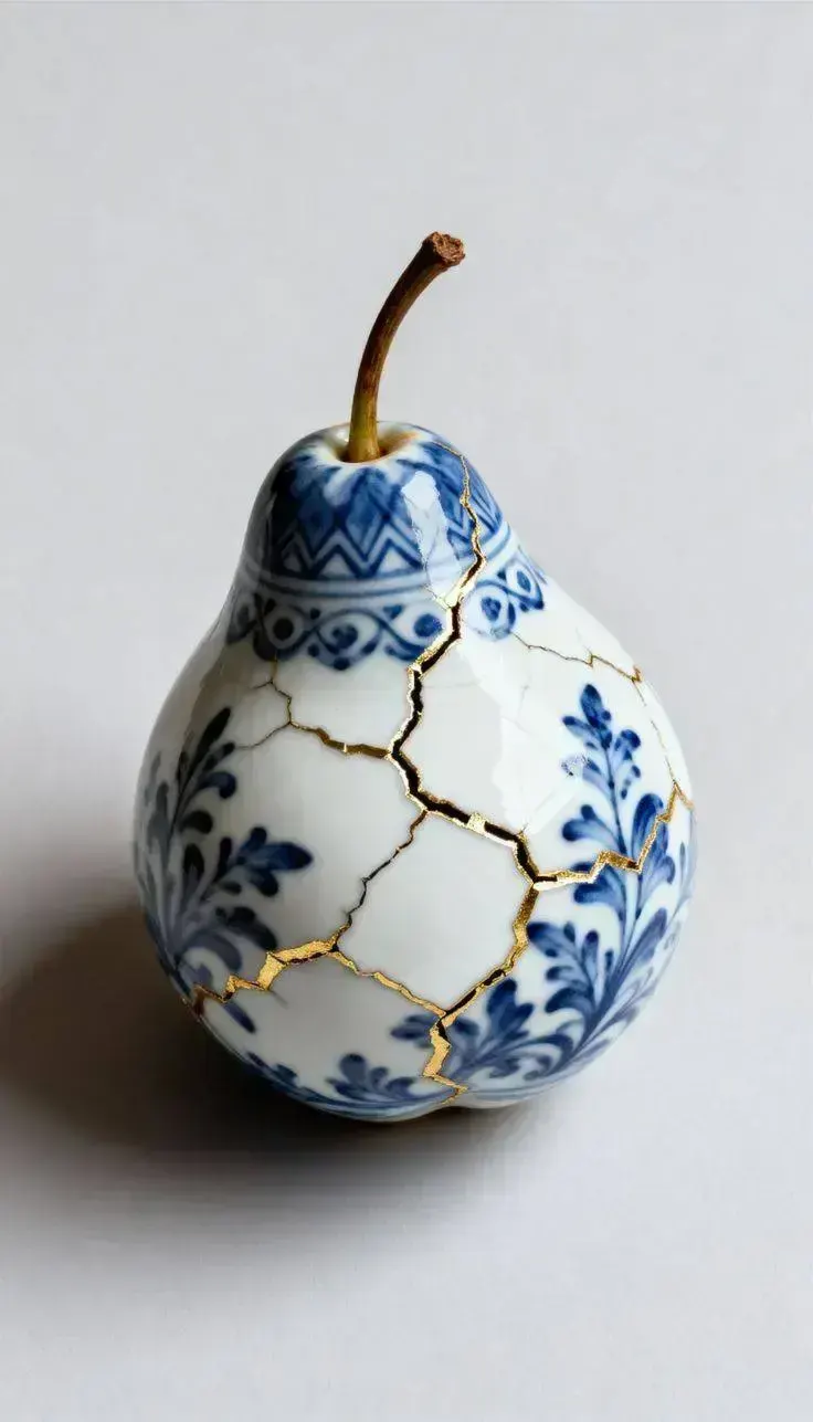 Kintsugi Gzhel, пример 3