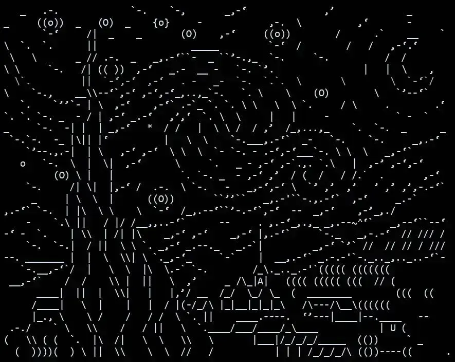 ASCII Art, пример 3