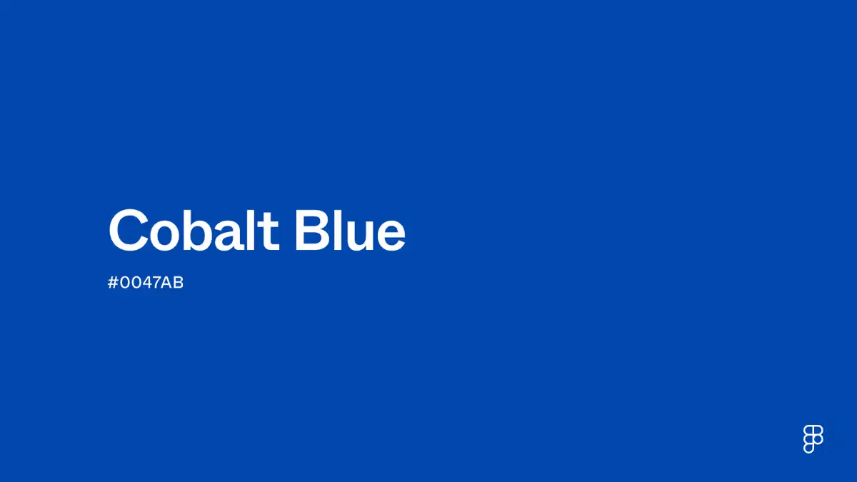 Cobalt Blue, пример 1