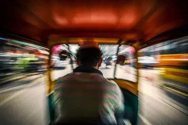 slow shutter speed, пример 3