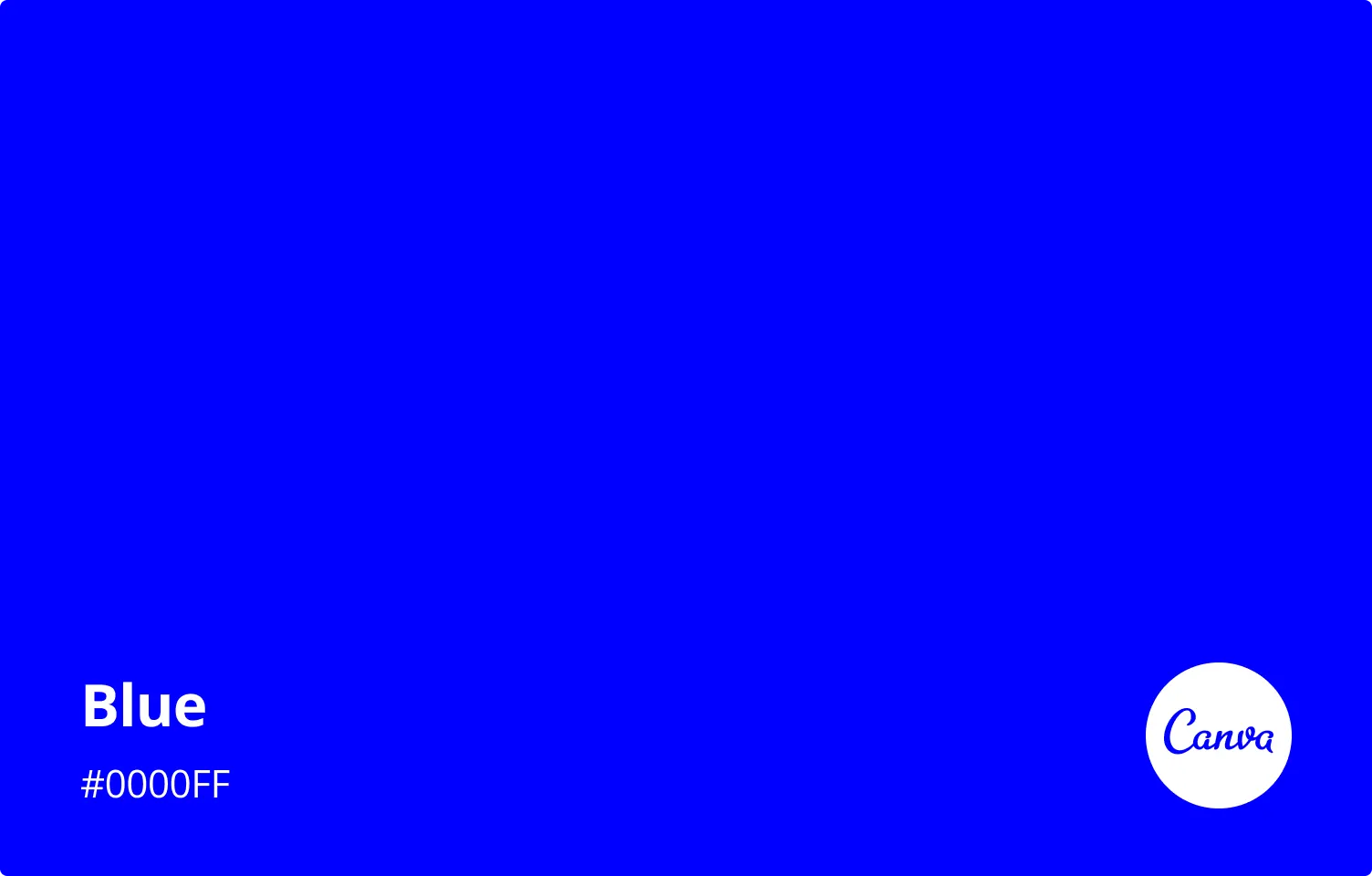 Blue, пример 1