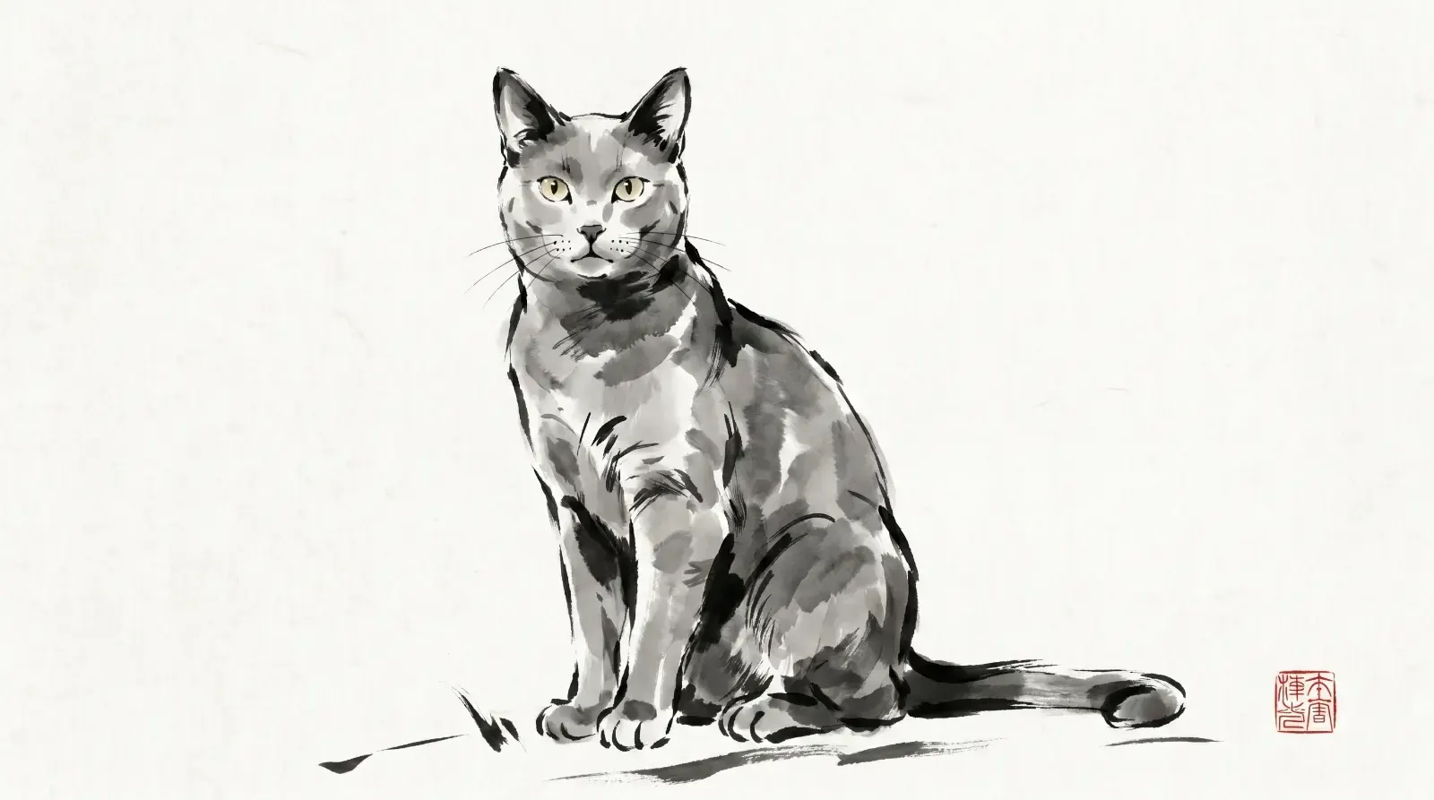 Sumi-e, пример 1