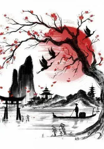 Sumi-e, пример 4