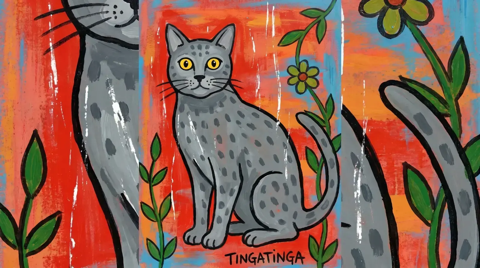 Tingatinga, пример 1