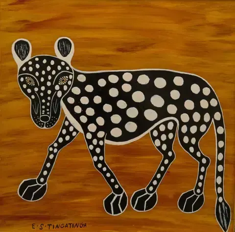Tingatinga, пример 5