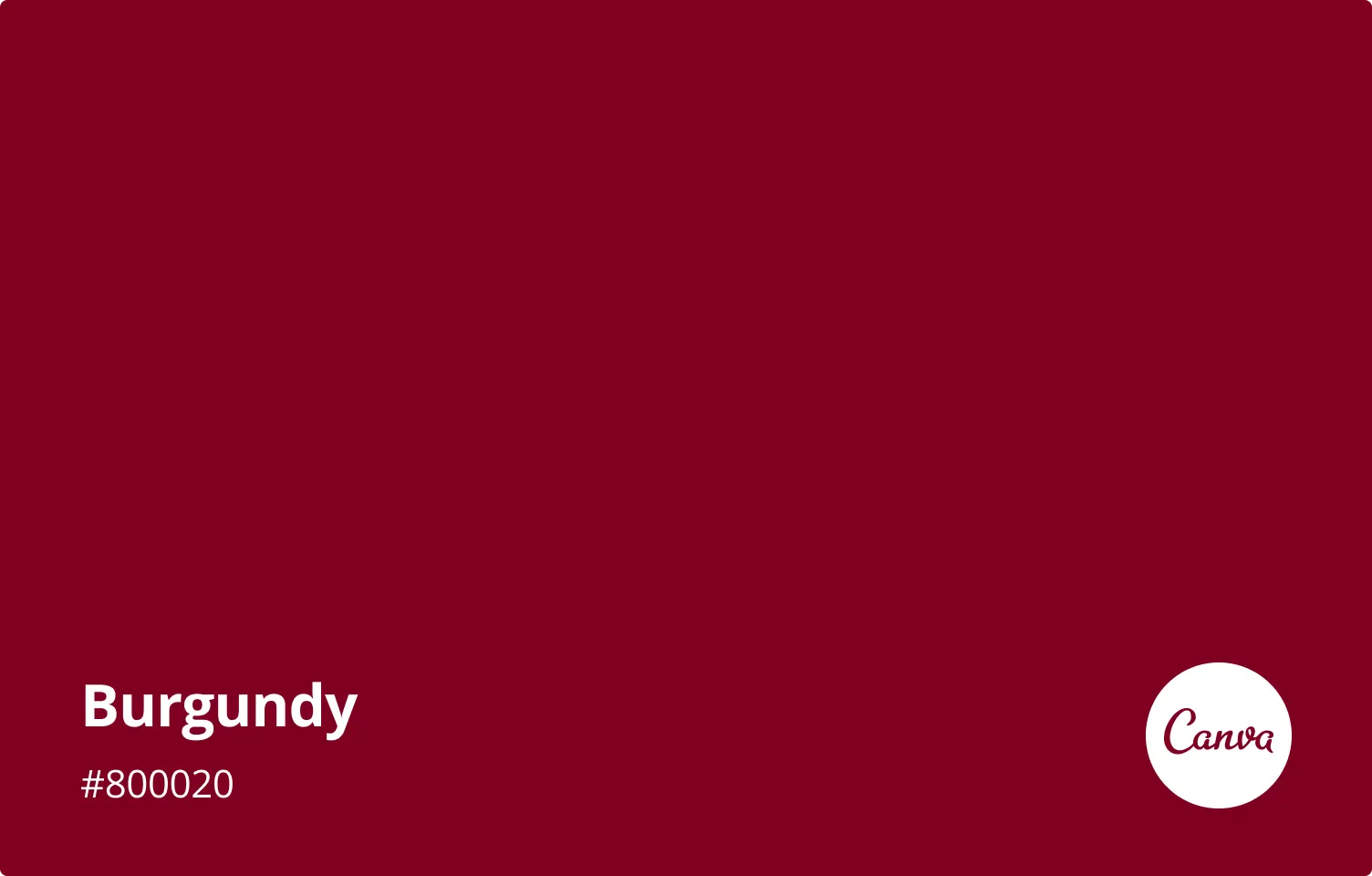 Burgundy, пример 1