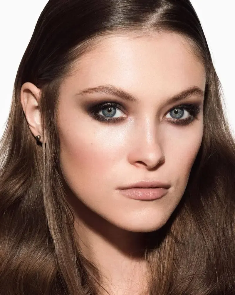 Smokey eyes, пример 2