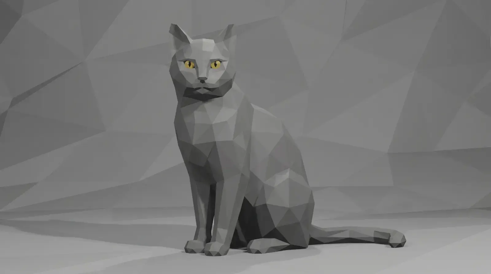 Low Poly, пример 1